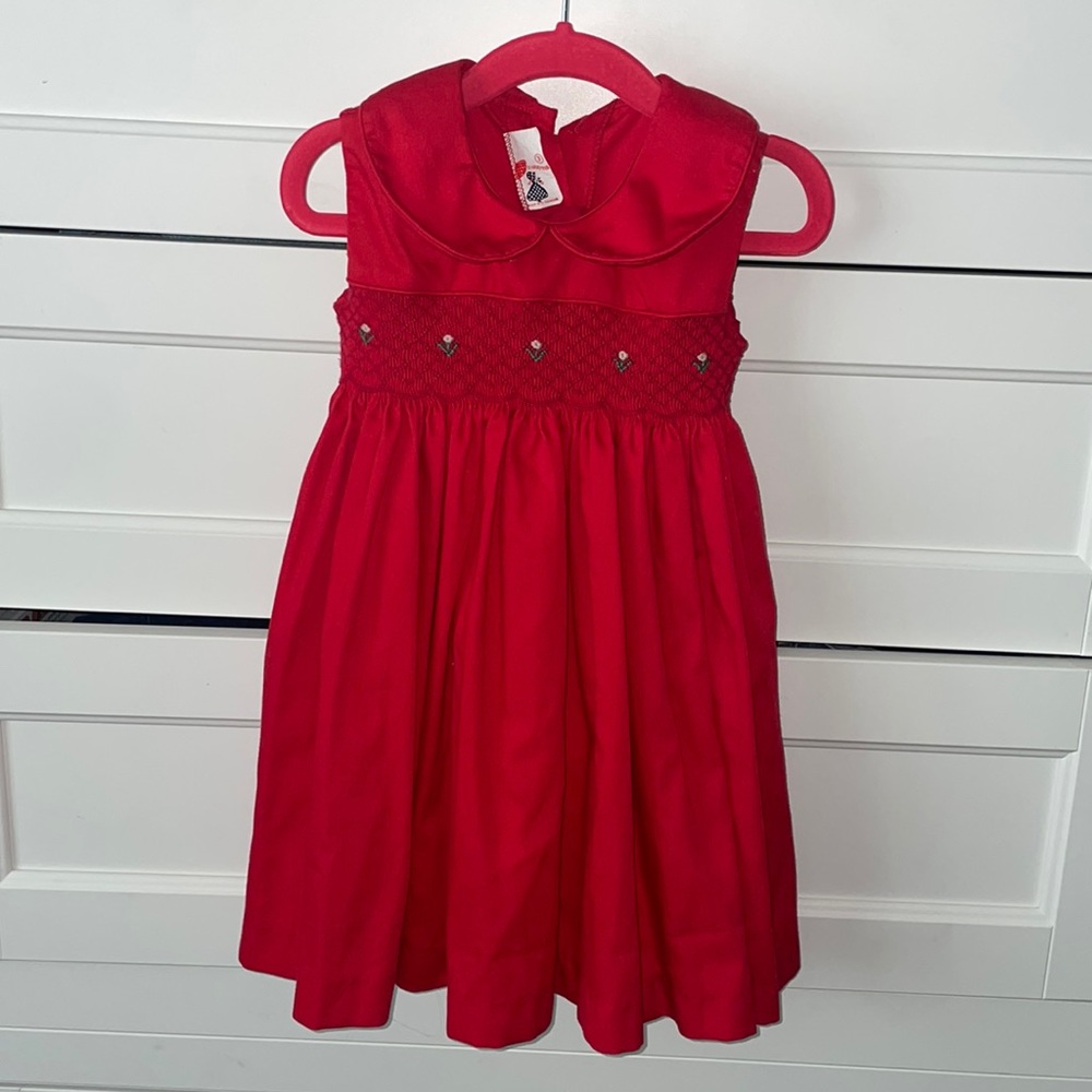 Toddler Girl Red Dress